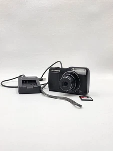 Olympus 14MP Digital Camera 5x Zoom VG-170 Black Tested Fully Working *Read* - Picture 1 of 18