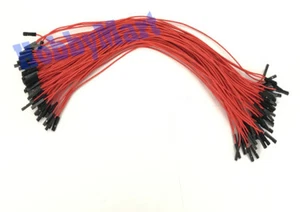 1 pin DuPont 2,54 mm puente hembra a hembra cable rojo para placa de pan Arduino 20 piezas - Imagen 1 de 3