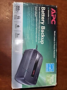 New APC Battery Backup Energy Star 350va 6 Outlets - Picture 1 of 1