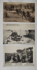 GUERRA ITALO TURCA-ITALO TURKISH WAR-LOTTO 3 CARTOLINE-C49-190 - Imagen 1 de 1