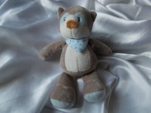 Kuscheltier Waschbär Jim & Bob, Glocke, 20 cm, Nattou - Bild 1 von 3