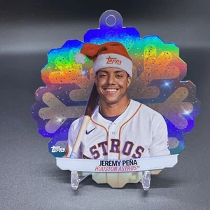 Ornament! 🚨2023 Topps Holiday JEREMY PENA Houston Astros #8 - Picture 1 of 2