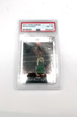 2007-08 Topps cromo #131 Kevin Durant (RC) Foto 1 de 2