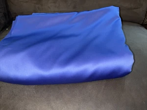 FABRIC SHINY BRIDAL SATEEN FOR DRESSES WEDDING SEWING 62"x29' long 9 yds 2ft PE - Picture 1 of 5