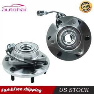 Par (2) de bujes de cojinete de rueda delantera para Nissan Armada Titan Infiniti QX56 2004-2007 - Imagen 1 de 11
