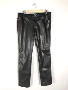 Tripp NYC, Daang Goodman, Size 9, Faux Leather Black Pants