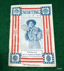 BOY SCOUT - 1918 SCOUTING MAGAZINE - EQUIPMENT CATALOG - Picture 1 of 7