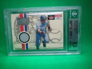 GEORGE BRETT 2001 Fleer Platinum National Patch Time Patch #7 GRADED