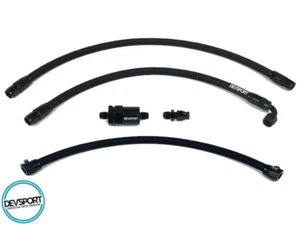 DevSport B/D-Series Tucked Fuel Line & Return Kit (92-00 Civic EG EK B16 B18 D16 - Bild 1 von 4