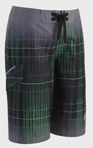 Under Armour 29" Fader board shorts NWT boys' 18 black gray neon green $40 swim - Picture 1 of 1