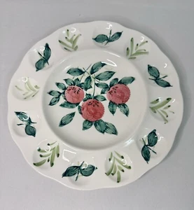 Embassy Qualitätsprodukte Vintage 10" Beerenteufel Eierteller handbemalt - Bild 1 von 4