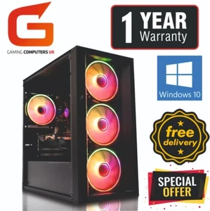 i5 8GB 120GB+1TB GT710 Win10 Gaming PC - Picture 1 of 11