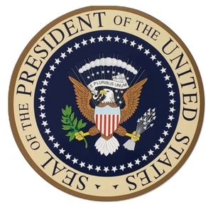14" Lightweight Easy Hang Presidential Seal Plaque - Picture 1 of 1