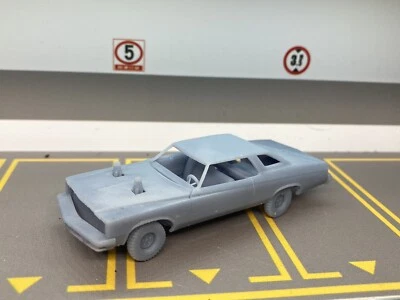 1/64 Scale 3D Printed 1975 Buick Demolition Derby Demo Car For Diecast Diorama - Image 1 of 4