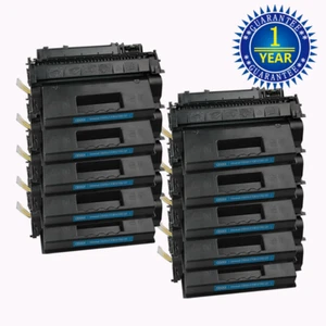 10PK CE505X 05X High Yield Toner Cartridge For HP Laserjet P2055 P2055dn P2055d - Picture 1 of 8