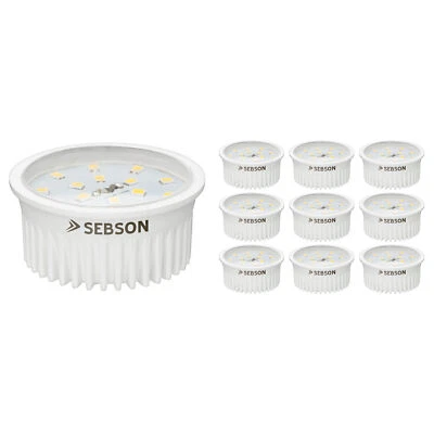 10x LED Lampe Modul 5W warmweiss RA95 flimmerfrei 230V LED Leuchtmittel SEBSON - Bild 1 von 4