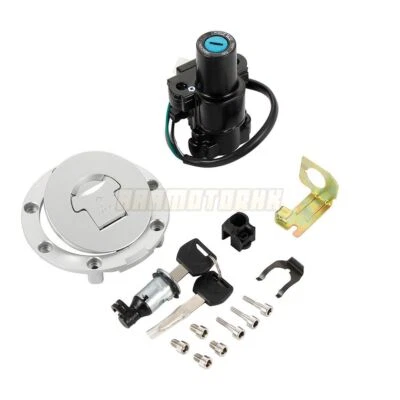 Cerradura de encendido tapa del depósito cerradura del asiento para Honda CBR1100XX Blackbird 1999-2008 Foto 1 de 3