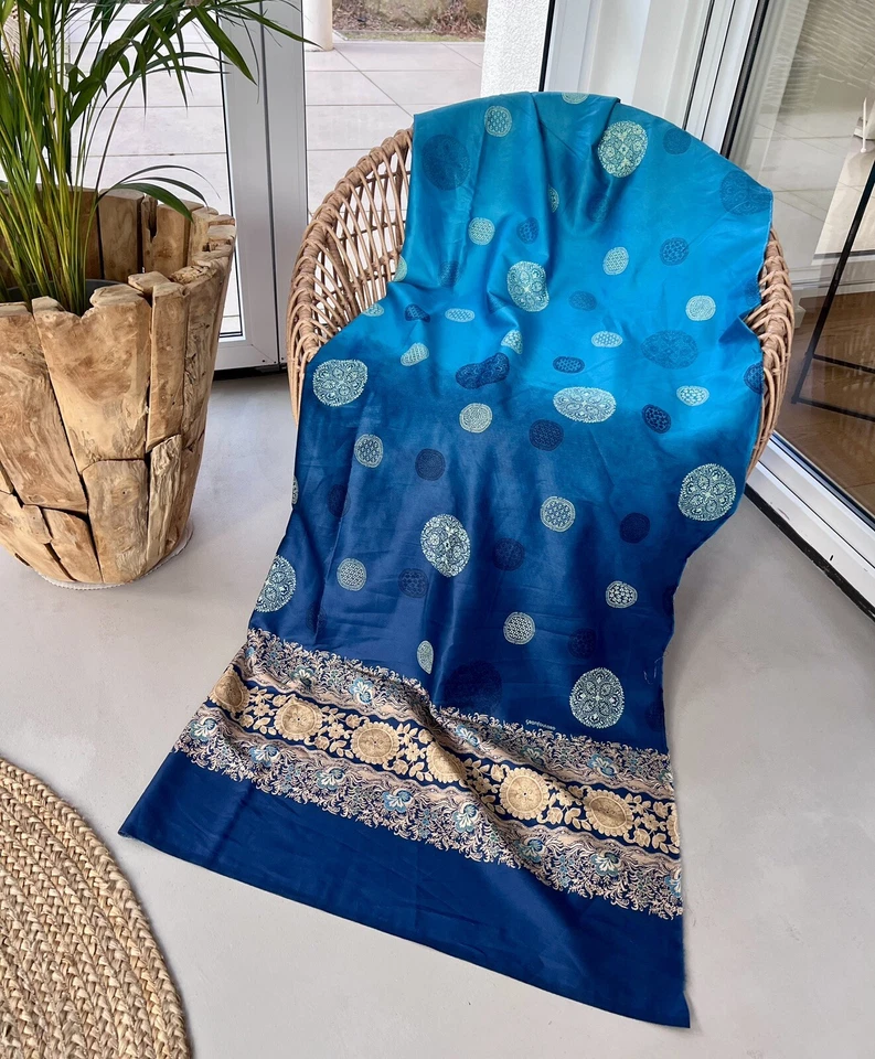 Bassetti Stoff PALLAVICINO B1 180x150 SATIN Tischdecke Vorhang Kissen Läufer Neu - Bild 1 von 1