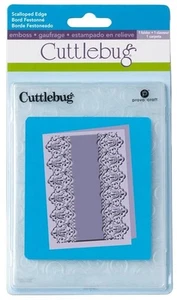 Carpeta en relieve BORDES FESTONEADOS Cuttlebug 5x7 - Imagen 1 de 3