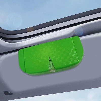 Caja de gafas para sol de coche organizador resistente para regalo hombre mujer vehículo Foto 1 de 2