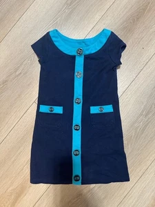 Gap BabyGap Kleinkind blaues Kleid 3T  - Bild 1 von 6
