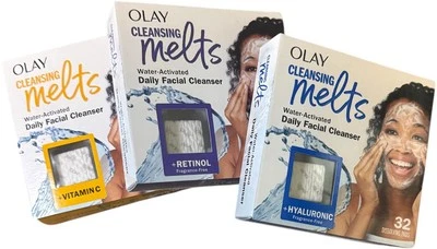 Olay Limpieza Derretida Lote Vitamina C + Retinol + Limpiador Facial Hialurónico 96 TOTAL Foto 1 de 4