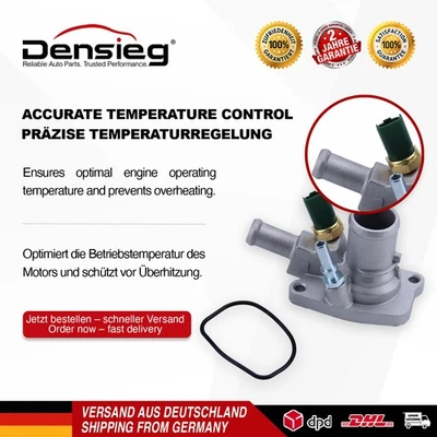 Densieg Cartuccia Termostato 55202176 per Fiat 500 Doblo Cargo Punto Grande Van - Immagine 1 di 4