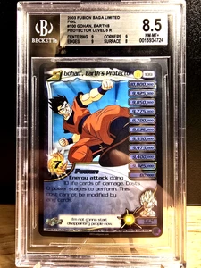 DBZ CCG DRAGON BALL Z GOHAN EARTH'S PROTECTOR LV5 #100 LIMITED RARE FOIL BGS 8.5 - Picture 1 of 2