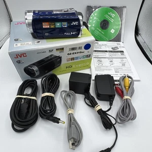 JVC GZ-EX310AU Full HD AVCHD Camcorder Complete in Original Box Tested Working I - Picture 1 of 24