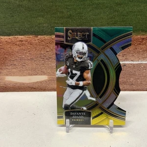 Davante Adams 2023-24 Select Football #182 Green Yellow Raiders - Bild 1 von 2