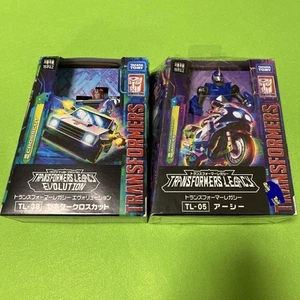Transformers Legacy TL-38 Cenetta & Crosscut Action Figures Takara Tomy Used - Picture 1 of 12