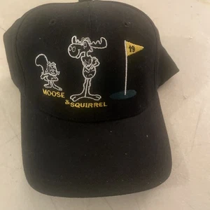 Vintage 1991 Rocky And Bullwinkle early film SHOOT OUT closed hat - Bild 1 von 6