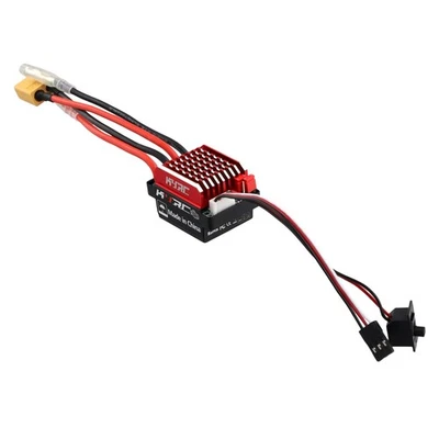 Regolatore di velocità elettrico spazzolato 60A ESC RC auto ESC 6V/2A BEC ricambio2001 - Immagine 1 di 4