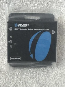 OREI HDMI Splitter 1x8 Over CAT6 70m Single New Unused Receiver - No Power Cord - Picture 1 of 4