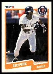 1990 Fleer #612 Gary Pettis - Picture 1 of 2