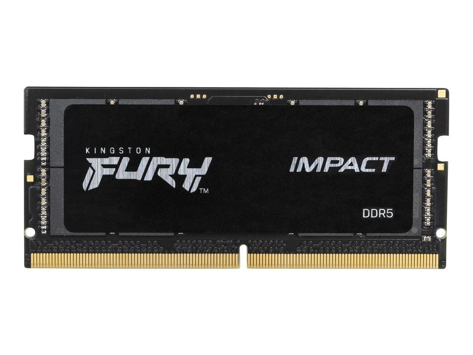 Kingston FURY Impact 16GB (1 x 16GB) PC5-38400 (DDR5-4800) SO-DIMM Memoria... - Immagine 1 di 1