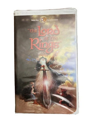The Lord of the Rings VHS tape animation Warner Bros. 1978 Vintage - Image 1 of 4