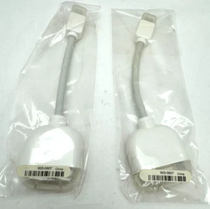 2 Mini VGA port -VGA adapter for Apple iBook/eMac/Powerbook display/G4 603-0607 - Picture 1 of 4