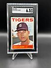 1964 TOPPS MICKEY LOLICH RC SGC 6.5 EX-NM+ DETROIT TIGERS # 128