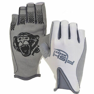 Fish Monkey FM21 Pro 365 Guide Gloves UPF 50+ Sun Protection Fishing Gloves