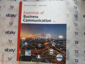 Essentials of Business by Mary Ellen Guffey Paperback College Textbook Communica - Bild 1 von 2