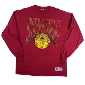 VTG Russell Athletic High Cotton Mens L Florida State FSU Sweatshirt Made in USA - Picture 1 of 6