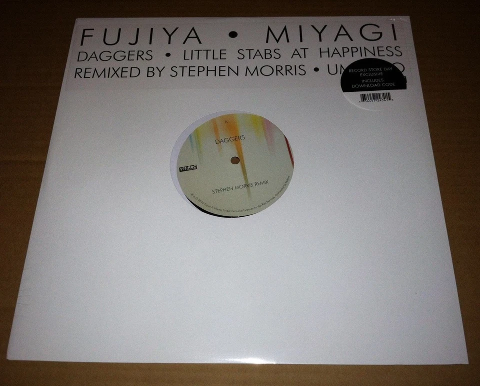 R Fujiya & Miyagi NEW ORDER joy Division MIXES 1000 MADE 12 INCH LP Vinyl RSD - Image 1 of 1