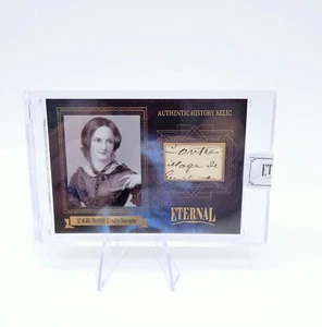 2024 Eternal Cuts Emily Bronte Historical Relic Limited Edition /75 - Picture 1 of 2
