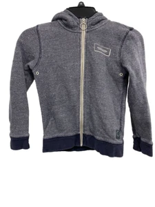 SCOTCH & SODA Trouble Maker boy Full Zip Jacket Overcoat Grey Size 8 128 A000466 - Picture 1 of 6