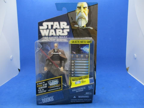 Star Wars The Clone Wars Count Dooku CW06 Galactic Battle Game by Hasbro Cover