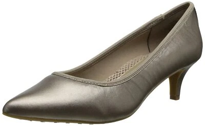 Bomba Easy Spririt Liria Punta Cuero Dorado Nueva En Caja Talla 9.5 Foto 1 de 2