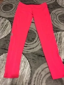 New With Tags Under Armour Pink Running Pants For Women - Picture 1 of 4