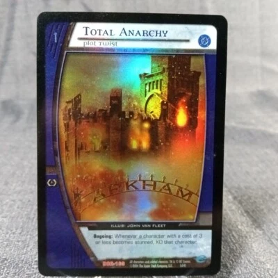 Vs System Total Anarchy Extended Full Art EA FOIL Promo DOR-163 NM Arkham Batman - Image 1 of 3