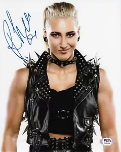 RHEA RIPLEY WWE NXT SIGNED AUTOGRAPH 8X10 PHOTO #4 W/ PSA COA - Picture 1 of 2